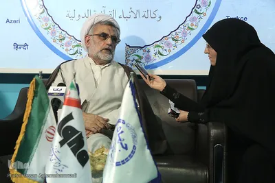 حجت الاسلام حشمتی مهمان ایکنا در روز پنجم نمایشگاه مطبوعات