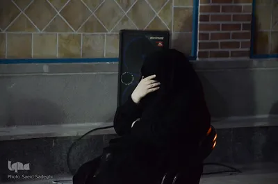 عزاداری شب هشتم ماه محرم در مسجد ولیعصر تبریز‎‎