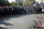 راهپیمایی مردم اهر در محکومیت حادثه تروریستی حرم شاهچراغ