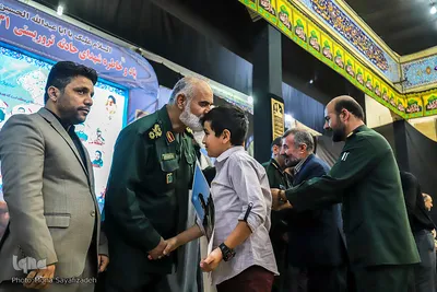 مراسم گرامیداشت سالروز حادثه تروریستی 31 شهریور در اهواز