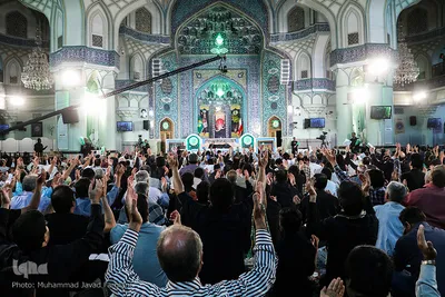 احیای شب نوزدهم ماه رمضان درجوار سید الکریم