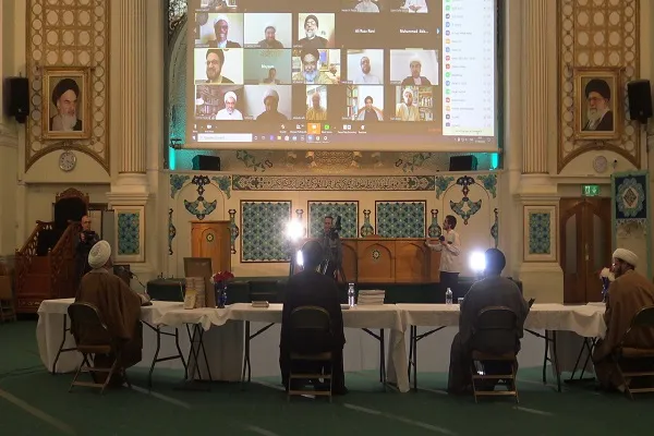 اجلاس مجازی علما و مبلغان مراکز اسلامی انگلستان برگزار شد