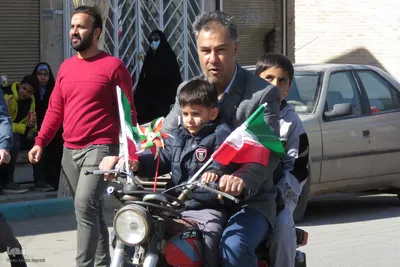 راهپیمایی 22 بهمن در یزد‎