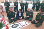 اولین سالگرد شهادت سردار حمایت همایون در شهرستان گرمی