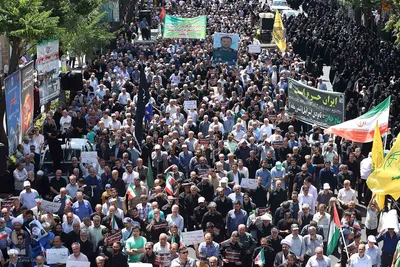 راهپیمایی جمعه خشم در تبریز