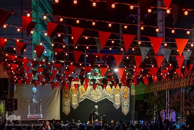 حسینیه ایران؛ عزاداری شب پنجم محرم‎‎