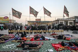 یک قدم تا اربعین؛ عشاق الحسین(ع) در طریق کربلا(۵)