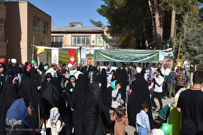 اجتماع عظیم همخوانی سرود سلام فرمانده در بیرجند