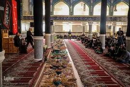 آیین سنتی ۶ امام حسین در شهر بَرزُک کاشان