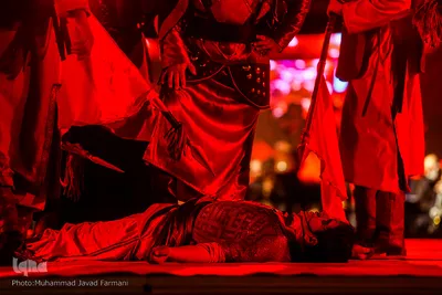 تعزیه «سوگ آزادگی» در بوستان آب و آتش
