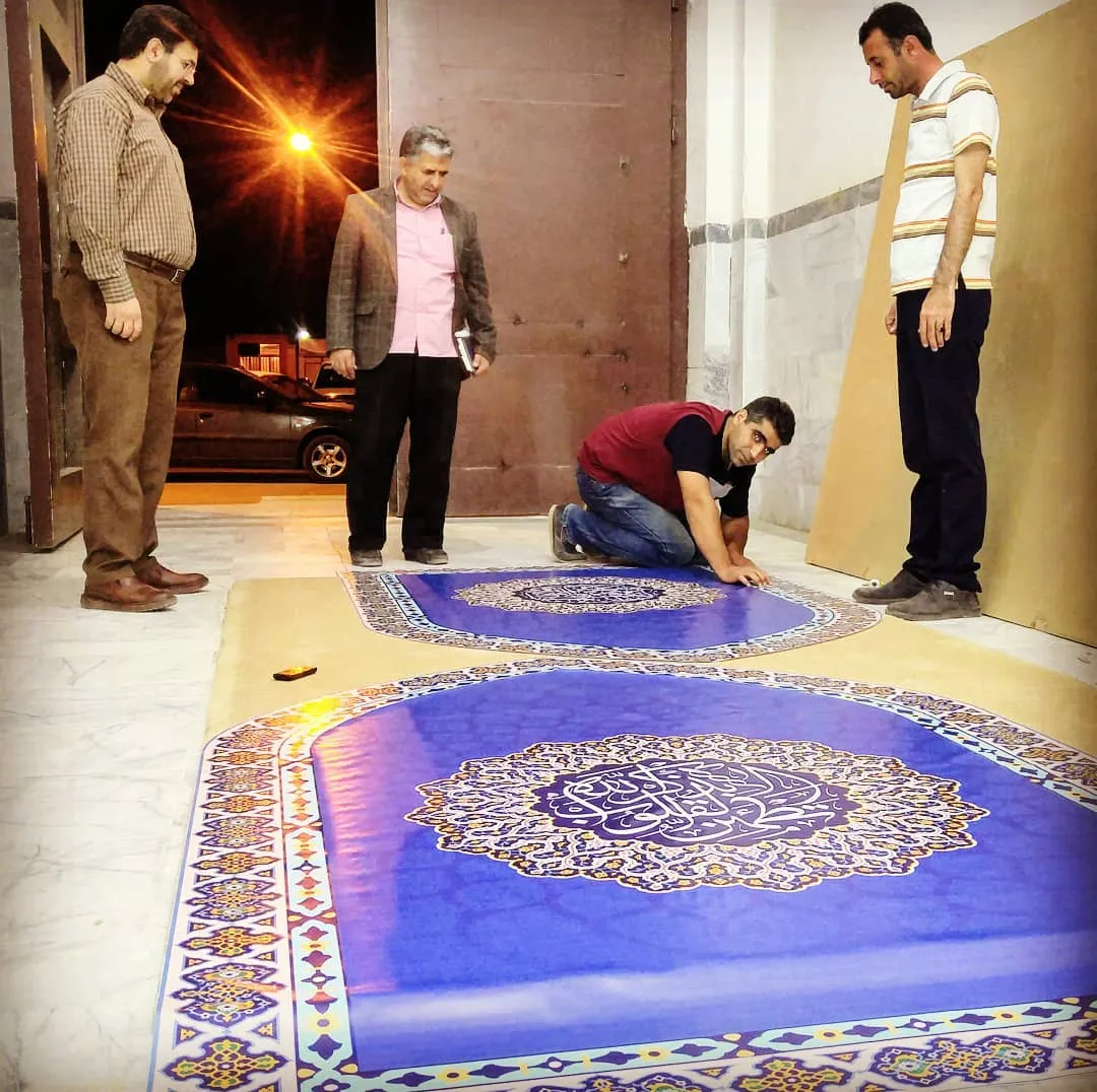جزء‌خوانی رمضانیه در مسجد جامع کبیر طبس