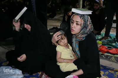 شب 23 ماه مبارک رمضان در گلزار شهدای قم