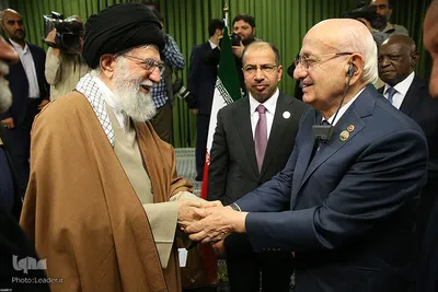 دیدار شرکت‌کنندگان در سیزدهمین کنفرانس اتحادیه بین‌المجالس سازمان همکاری اسلامی با رهبر انقلاب