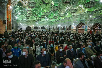 مراسم دومین سالگرد شهادت سپهبد شهید حاج قاسم سلیمانی و یادواره شهدای ۴۶۰۰ شهید ولایت مدار شیراز