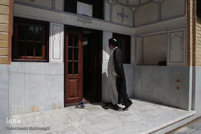حجره طلبگی امام خمینی در مدرسه فیضیه قم

