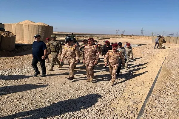 استقرار ارتش عراق در پایگاه القائم + عکس
