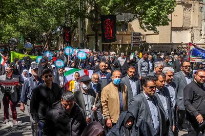راهپیمایی روز قدس در اصفهان