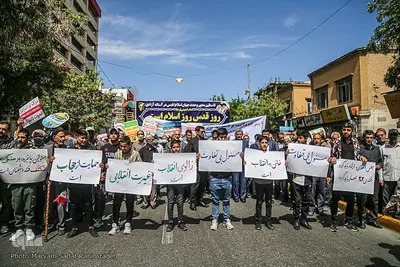 راهپیمایی روز قدس در شیراز