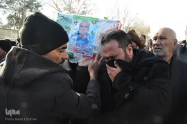 تشییع پیکر جانباز شهید ۷۰درصد«برات‌الله علی‌آبادی» در کاشمر