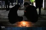شام غریبان سیدالشهدا(ع) در گلستان شهدای اصفهان