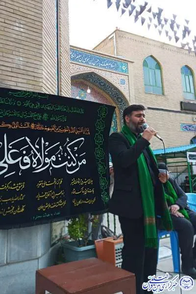 عکس | عزاداری سالروز شهادت حضرت علی(ع) در البرز