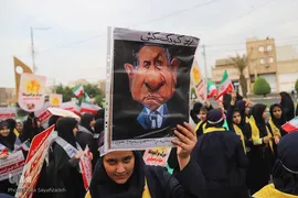 راهپیمایی ۱۳ آبان در  اهواز 