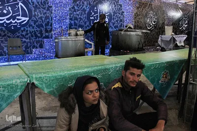 ایستگاه‌های استقبال از زائران پیاده