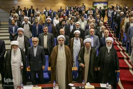 تودیع حجت‌الاسلام محمدحسن اختری، دبیر کل سابق و معارفه رضا رمضانی، دبیرکل جدید مجمع جهانی اهل بیت