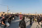 آئین نمادین ورود قافله امام حسین(ع) به دشت کربلا
