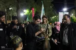 حال و هوای گلستان شهدای اصفهان در شب‌های حماسه و حضور