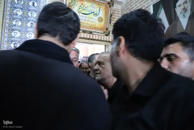 عزاداری عاشورای حسینی با حضور رییس جمهور در شهر سهند