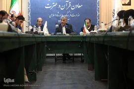  نخستین نشست خبری عبدالهادی فقهی زاده، معاون قرآن و عترت وزیر فرهنگ و ارشاد اسلامی