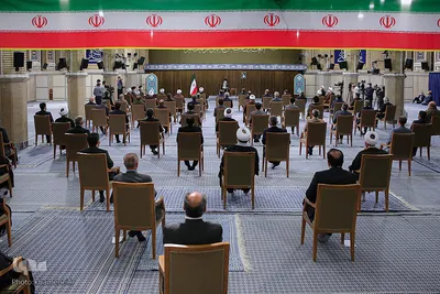 دیدار رئیس و مسئولان دستگاه قضائی با رهبر انقلاب
