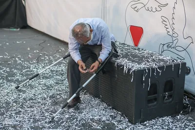 استقبال مردمی از خانواده های شهدا و بازماندگان غزه
