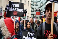 Tausende demonstrieren in London für Palästina