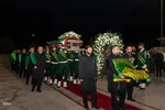 مراسم استقبال از پیکر استاد محمود فرشچیان در اصفهان