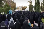 برگزاری مراسم نیایش در گلستان شهدای اصفهان به نیت پیروزی مقاومت فلسطین