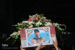 تشییع پیکر شهید «حسین سامی‌مقام» در اصفهان