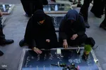 تحویل سال نو در کنار شهدا‎