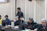 نشست خبری حسینی مدیر بانک قرض الحسنه مهر ایران استان یزد‎‎