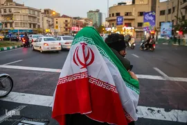 جشن پیروزی تیم ملی در تهران/2