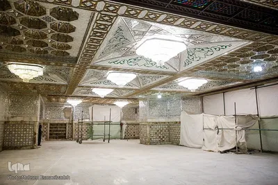بازدید جمعی از خبرنگاران مشهد از پروژه‌های عمرانی حرم رضوی