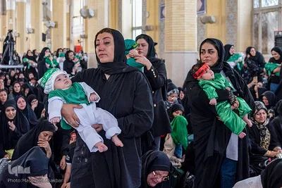 همایش شیرخوارگان حسینی در مصلی کرج‎