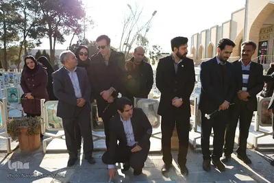 تجدید میثاق جهادگران اصفهانی با شهدا
