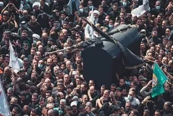 Ayətullah Həkimin cənazəsi Kərbəlada təşyi edildi - Video | Foto