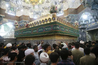 شب میلاد امام هادی(ع) در حرم بانوی کرامت