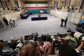 حضور رهبر معظم انقلاب در انتخابات ۱۴۰۰