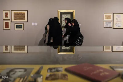 نمایشگاه «طلایه‌داران خطه خط»