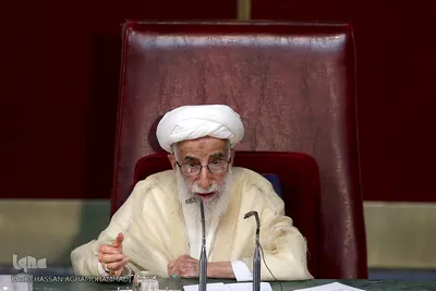 آیت‌الله احمد جنتی، رئیس مجلس خبرگان رهبری در هفتمین اجلاس رسمی دوره پنجم مجلس خبرگان رهبری