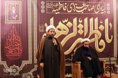 برگزاری مراسم ایام دهه فاطمیه در مسجد نصیرالملک شیراز‎‎